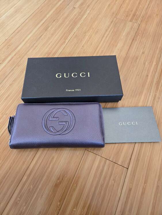 グッチ　長財布（ブランド財布・小物）の商品画像 - 査定依頼日：2025年2月9日 - 最高査定価格：10,000円