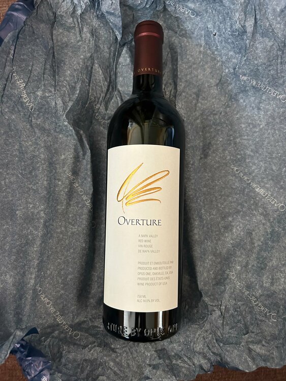 overture napa valley red wine（お酒）の商品画像 - 査定依頼日：2026年7月13日 - 最高査定価格：17,000円