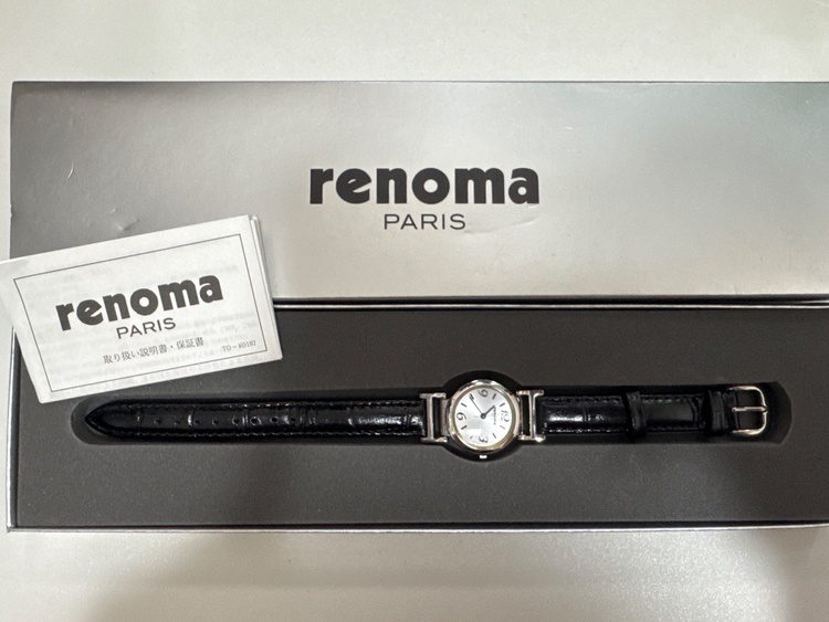 renoma paris レディース時計（高級時計）の商品画像 - 査定依頼日：2026年9月22日 - 最高査定価格：100,000円