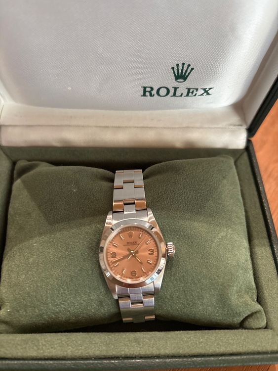 ロレックス パーペチュアル （高級時計）の商品画像 - 査定依頼日：2026年1月22日 - 最高査定価格：490,000円