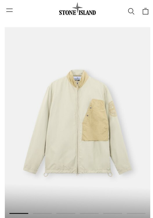 STONE ISLAND   108M4 BRUSHED NYLON（古着・ファッション）の商品画像 - 査定依頼日：2025年1月4日 - 最高査定価格：10,000円