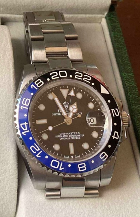 Rolex GMT-Master II Batman（高級時計）の商品画像 - 査定依頼日：2025年9月1日 - 最高査定価格：2,530,000円