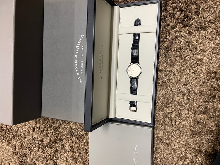 ランゲ＆ゾーネ サクソニア 201.02（高級時計）の商品画像 - 査定依頼日：2025年1月13日 - 最高査定価格：1,800,000円