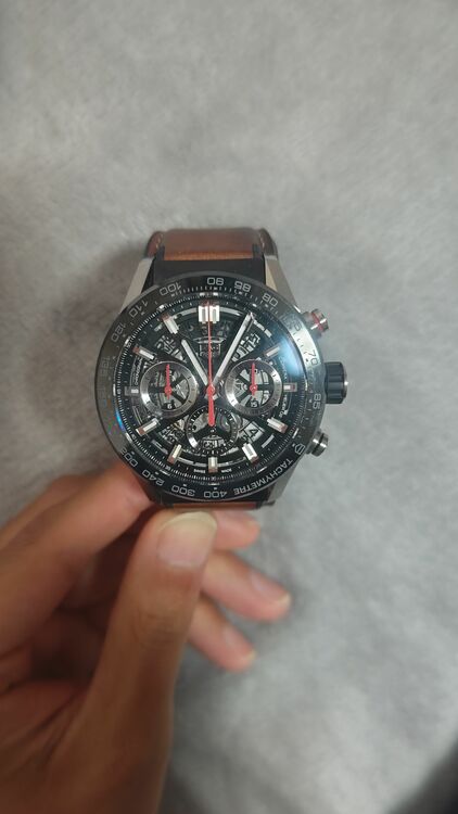 タグホイヤー カレラ （高級時計）の商品画像 - 査定依頼日：2025年6月6日 - 最高査定価格：380,000円