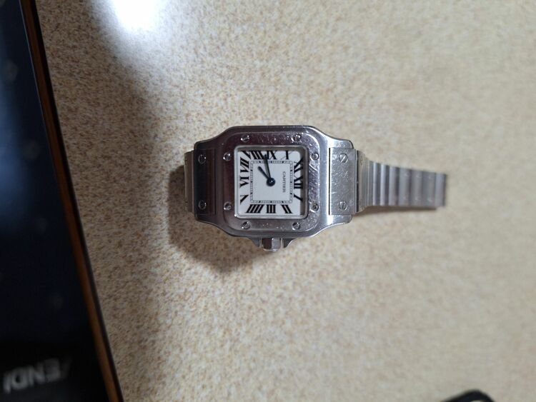 カルティエ サントス 215407OX（高級時計）の商品画像 - 査定依頼日：2025年7月29日 - 最高査定価格：480,000円