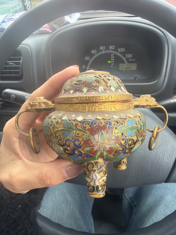 香炉（美術品・骨董品）の商品画像 - 査定依頼日：2026年4月4日 - 最高査定価格：2,000円