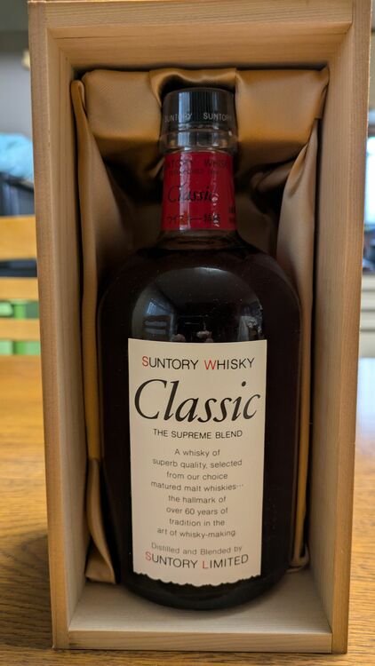 suntory whisky classic（お酒）の商品画像 - 査定依頼日：2025年11月13日 - 最高査定価格：11,500円