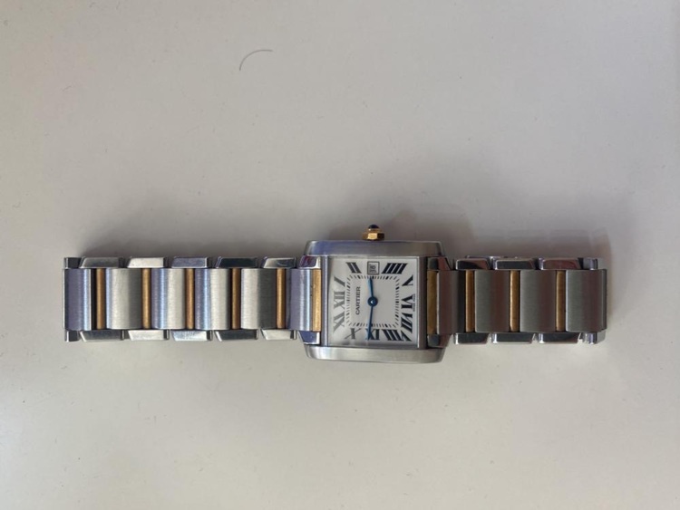 タンクフランセーズ（高級時計）の商品画像 - 査定依頼日：2025年7月30日 - 最高査定価格：450,000円