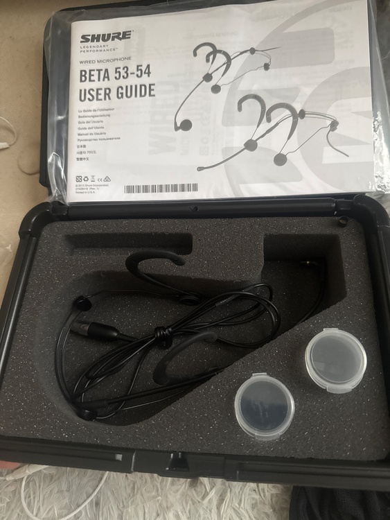 SHURE WBH54B ヘッドセットコンデンサーマイク ブラック（ピアノ・楽器・PA機材）の商品画像 - 査定依頼日：2026年7月21日 - 最高査定価格：8,000円