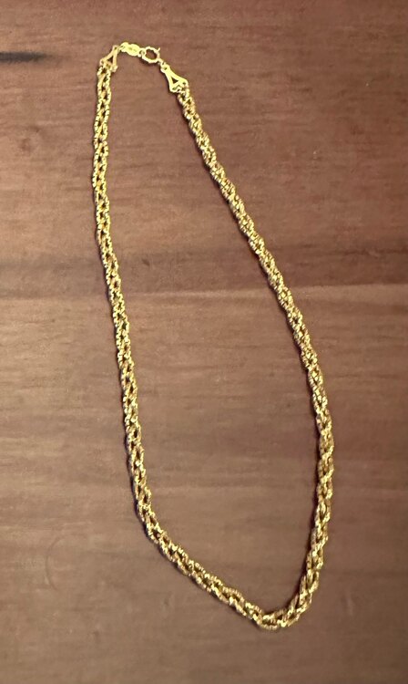 K18のネックレス（金・貴金属）の商品画像 - 査定依頼日：2024年5月12日 - 最高査定価格：272,000円