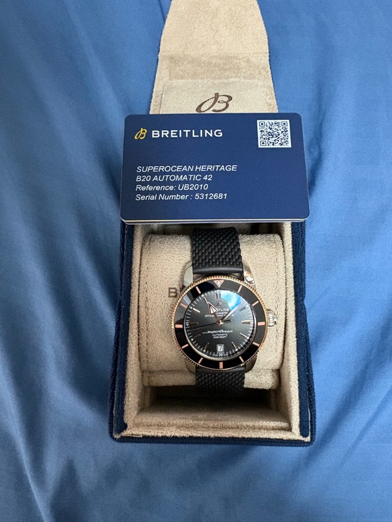 ヘリテージスーパーオーシャン（高級時計）の商品画像 - 査定依頼日：2026年3月30日 - 最高査定価格：600,000円