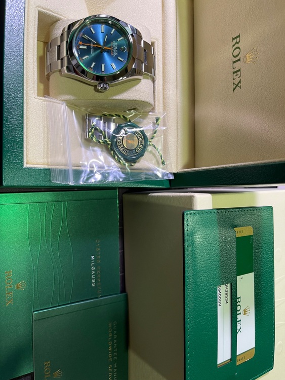 ミルガウス（高級時計）の商品画像 - 査定依頼日：2025年6月18日 - 最高査定価格：1,560,000円