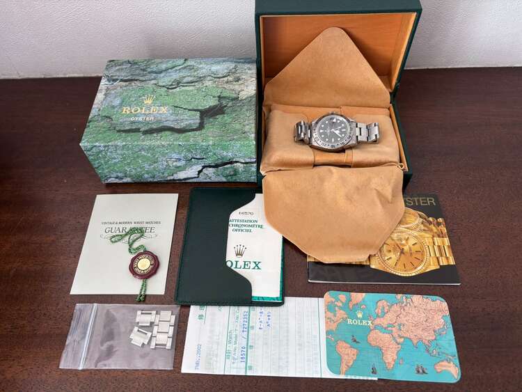 ロレックス エクスプローラー 1657（高級時計）の商品画像 - 査定依頼日：2025年5月25日 - 最高査定価格：960,000円