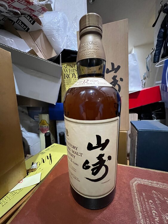 ウイスキー サントリー山崎 （お酒）の商品画像 - 査定依頼日：2025年1月29日 - 最高査定価格：53,000円