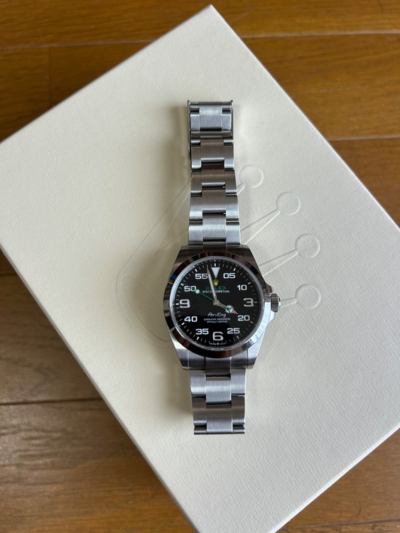 エアーキング（高級時計）の商品画像 - 査定依頼日：2025年9月3日 - 最高査定価格：1,250,000円