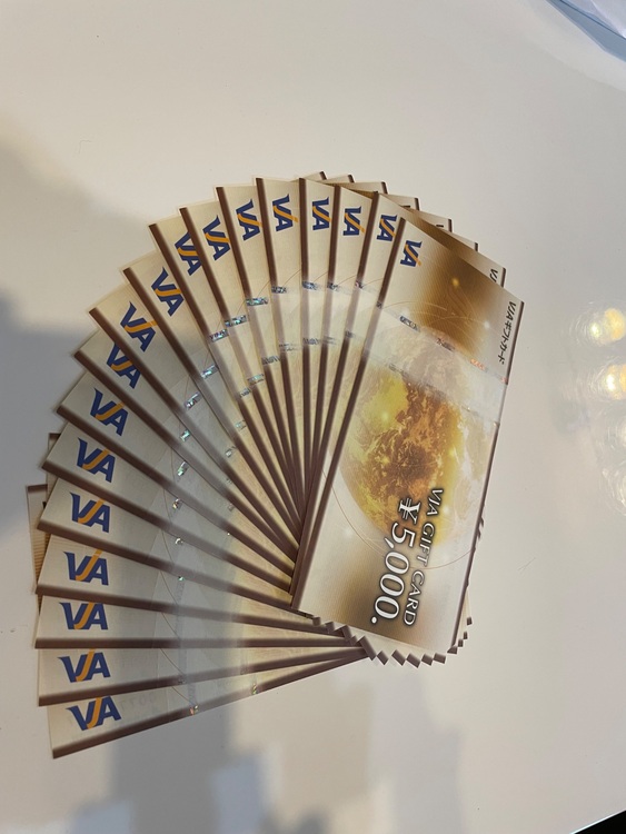 VJA GIFT CARD（チケット・金券）の商品画像 - 査定依頼日：2025年6月21日 - 最高査定価格：72,000円