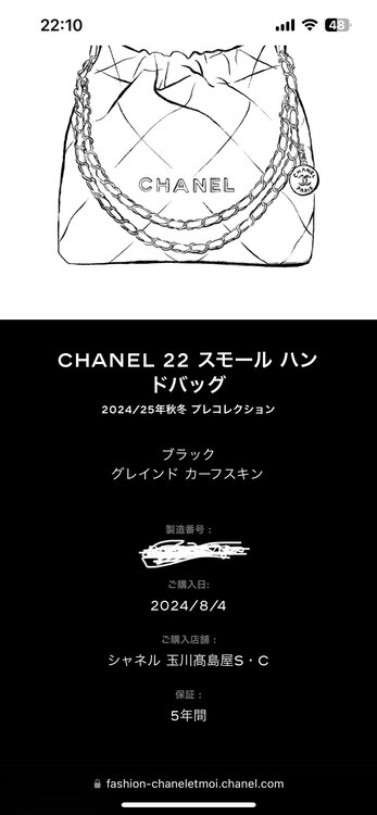 シャネル シャネル(その他) （ブランドバッグ）の商品画像 - 査定依頼日：2024年8月5日 - 最高査定価格：700,000円