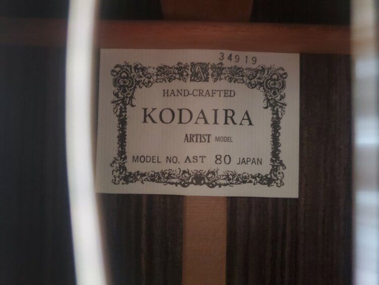 KODAIRA ARTIST MODEL（ピアノ・楽器・PA機材）の商品画像 - 査定依頼日：2026年8月2日 - 最高査定価格：6,000円