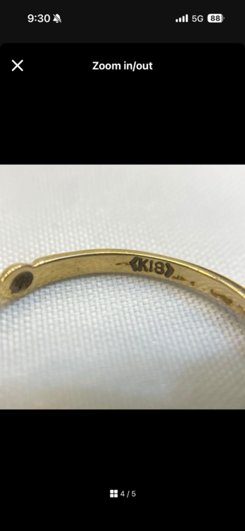 Ruby k18 リング（金・貴金属）の商品画像 - 査定依頼日：2026年2月6日 - 最高査定価格：40,000円