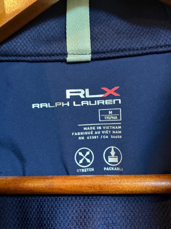 RLX ウインドブレーカー（古着・ファッション）の商品画像 - 査定依頼日：2026年4月18日 - 最高査定価格：2,500円