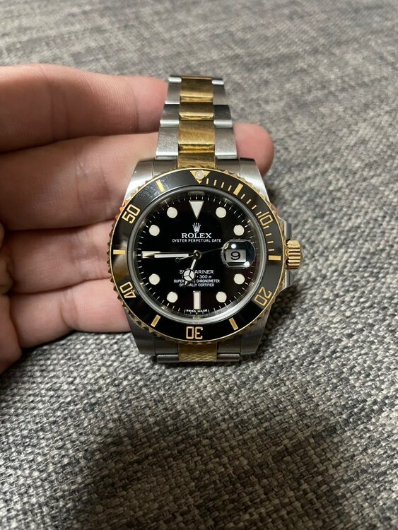 ロレックス サブマリーナー （高級時計）の商品画像 - 査定依頼日：2025年1月17日 - 最高査定価格：1,550,000円