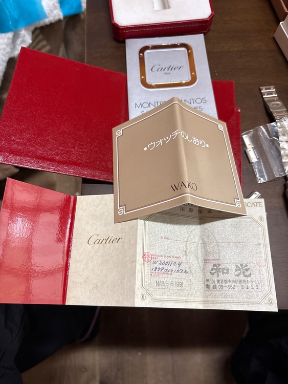 カルティエ サントス（高級時計）の商品画像 - 査定依頼日：2026年6月15日 - 最高査定価格：760,000円