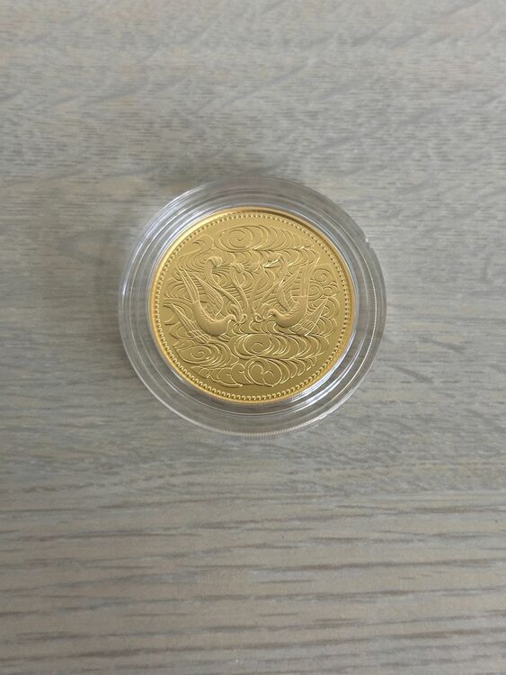 昭和天皇御在位60年記念10万円金貨（金・貴金属）の商品画像 - 査定依頼日：2025年11月25日 - 最高査定価格：438,000円