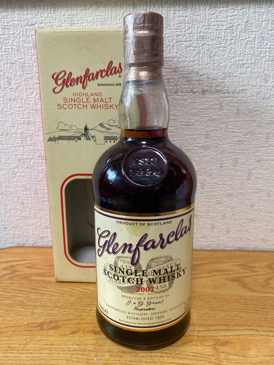 グレンファークラス 2007 ザ・ウイスキーエクスチェンジ 700ml51.1%（お酒）の商品画像 - 査定依頼日：2025年10月29日 - 最高査定価格：12,000円