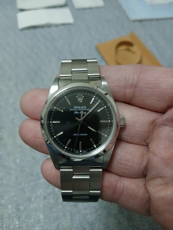 ロレックス エアキング 14000M（高級時計）の商品画像 - 査定依頼日：2025年12月8日 - 最高査定価格：760,000円