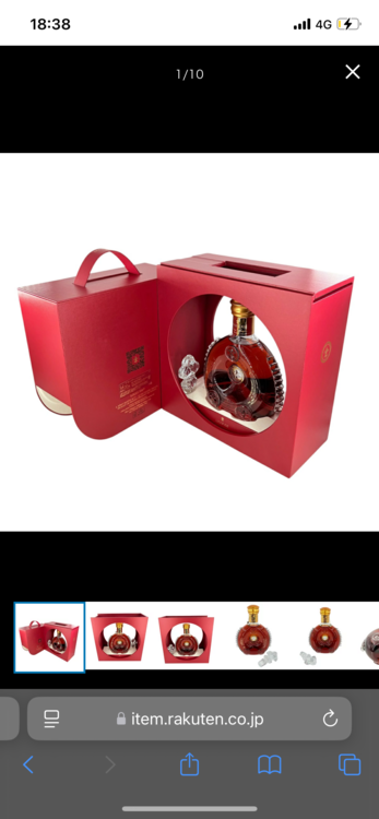 ブランデー レミーマルタン （お酒）の商品画像 - 査定依頼日：2025年5月15日 - 最高査定価格：260,000円