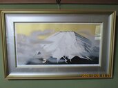 作者名中島千波 　作品名不二 　版種孔版画シルクスクリ―ン