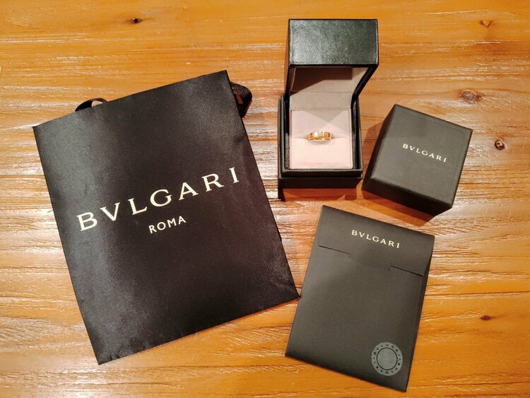 BVLGARI ダブルロゴリング（金・貴金属）の商品画像 - 査定依頼日：2026年4月16日 - 最高査定価格：200,000円