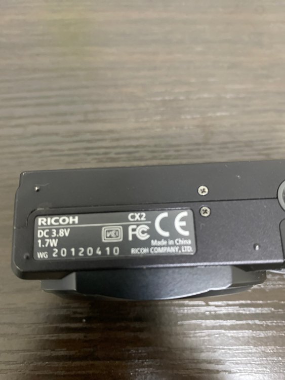 リコーc x2（カメラ）の商品画像 - 査定依頼日：2022年12月2日