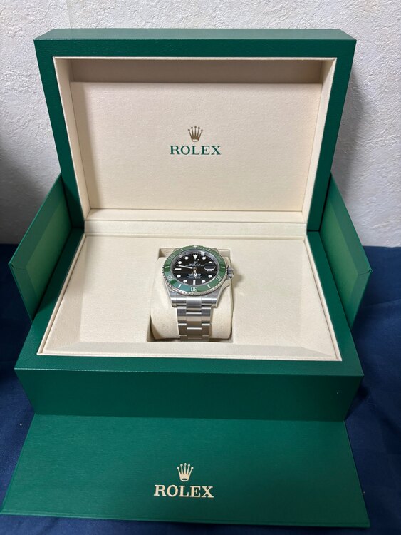 ロレックス サブマリーナー 126610lv（高級時計）の商品画像 - 査定依頼日：2025年5月23日 - 最高査定価格：2,230,000円