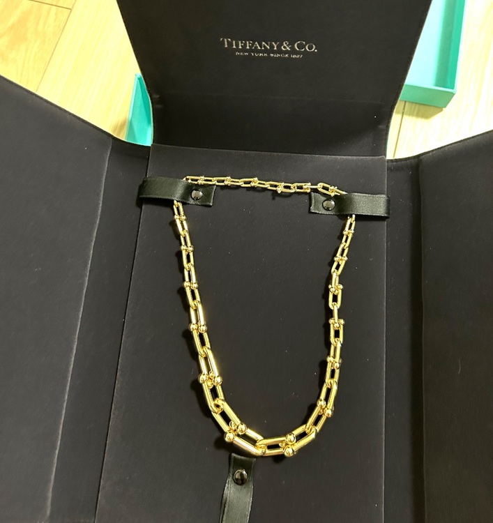 ティファニーハードウェアネックレス18in（金・貴金属）の商品画像 - 査定依頼日：2025年7月6日 - 最高査定価格：1,700,000円