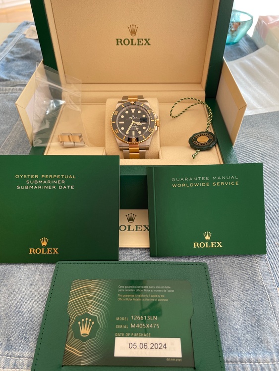 ロレックス サブマリーナー 126613L（高級時計）の商品画像 - 査定依頼日：2025年8月27日 - 最高査定価格：2,550,000円