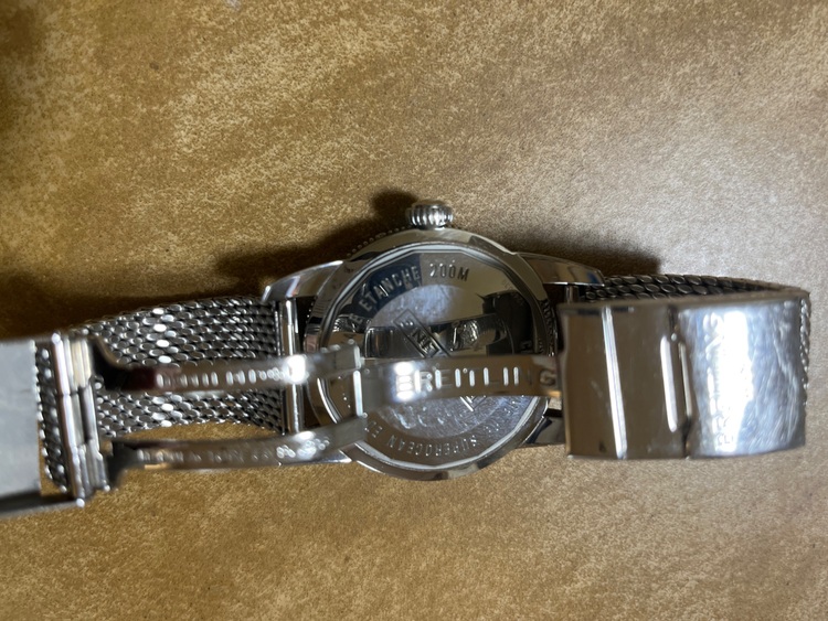 ブライトリング スーパーオーシャン CHRONOMETRE SUPEROCEAN EDITION SPECIALE ETANCHE 200M（高級時計）の商品画像 - 査定依頼日：2025年6月12日 - 最高査定価格：340,000円