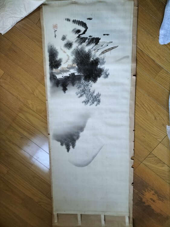 掛け軸（美術品・骨董品）の商品画像 - 査定依頼日：2026年10月17日 - 最高査定価格：100,000円