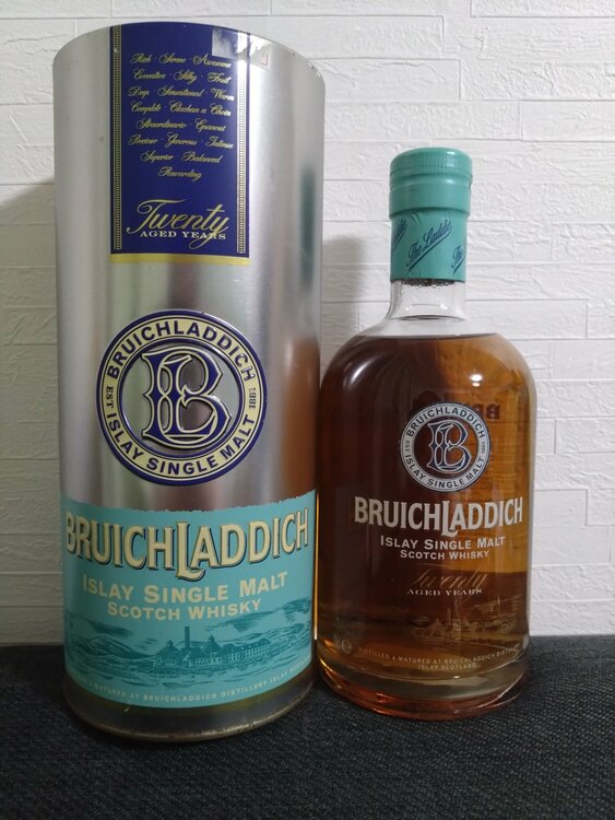 ブルイックラディ 20年（お酒）の商品画像 - 査定依頼日：2026年3月6日 - 最高査定価格：20,000円