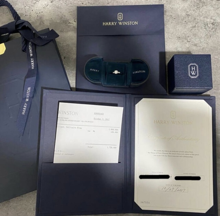 ハリーウィンストン　トリストリング（宝石）の商品画像 - 査定依頼日：2026年2月17日 - 最高査定価格：400,000円