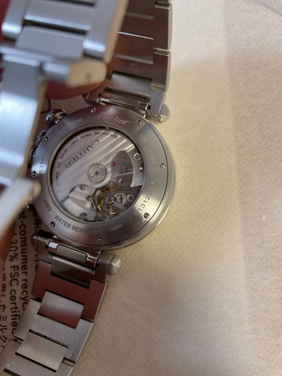 カルティエ パシャ WSPA001（高級時計）の商品画像 - 査定依頼日：2025年8月12日 - 最高査定価格：850,000円