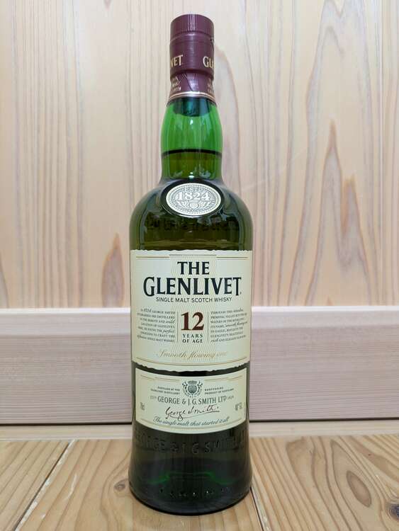 THE GLENLIVET 12YEARS（お酒）の商品画像 - 査定依頼日：2025年1月5日 - 最高査定価格：4,000円