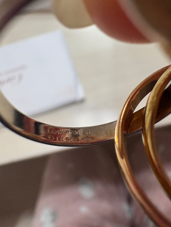 カルティエ　トリニティリング　750（金・貴金属）の商品画像 - 査定依頼日：2025年11月27日 - 最高査定価格：180,000円