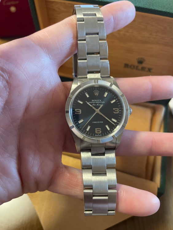 ロレックス エアキング 1401（高級時計）の商品画像 - 査定依頼日：2026年2月23日 - 最高査定価格：610,000円