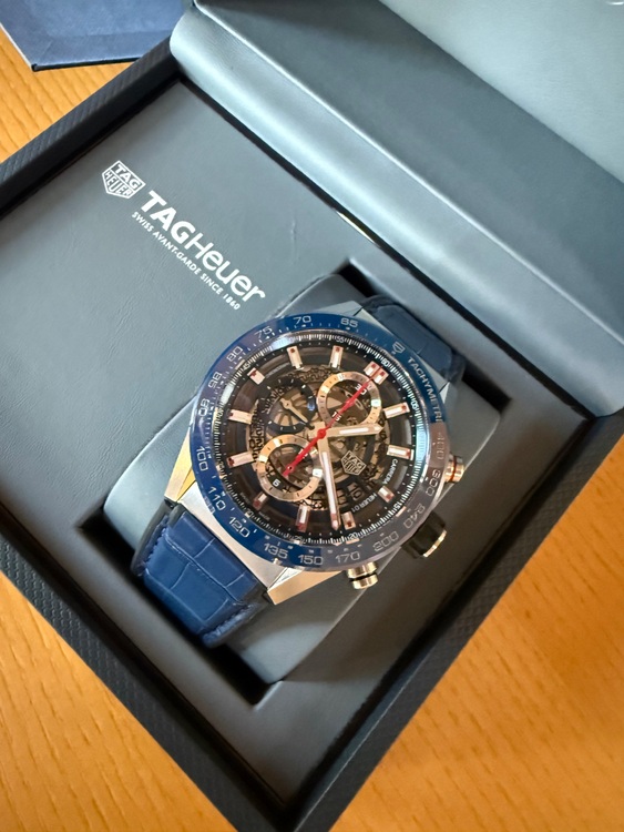 タグホイヤー カレラ ほ（高級時計）の商品画像 - 査定依頼日：2025年11月24日 - 最高査定価格：330,000円