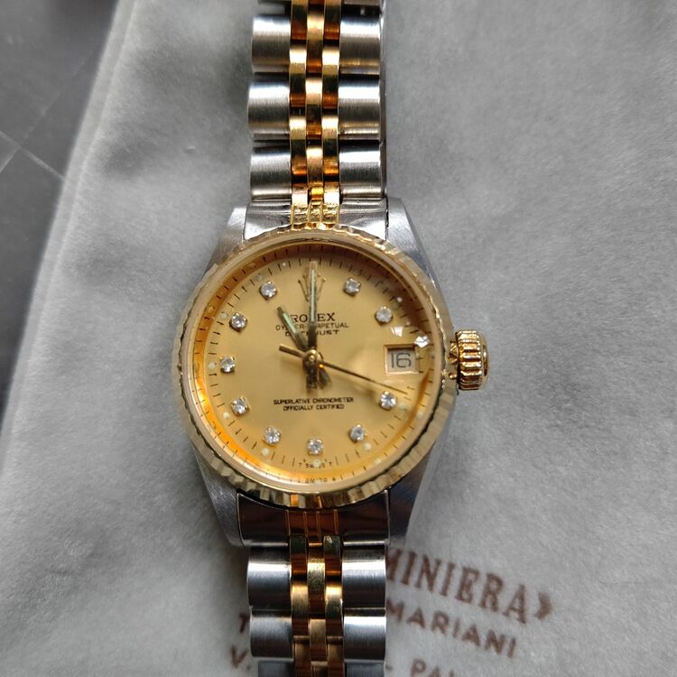 ロレックス デイトジャスト 69174（高級時計）の商品画像 - 査定依頼日：2025年6月23日 - 最高査定価格：630,000円