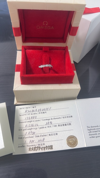 オメガリング（宝石）の商品画像 - 査定依頼日：2025年10月9日 - 最高査定価格：100,000円
