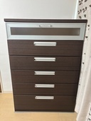 ハイチェストフーガ90 DBR（家具・寝具）の商品画像 - 査定依頼日：2026年9月14日 - 最高査定価格：100,000円