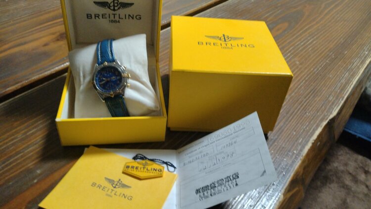 BREITLING　クロノマット（高級時計）の商品画像 - 査定依頼日：2026年2月19日 - 最高査定価格：230,000円