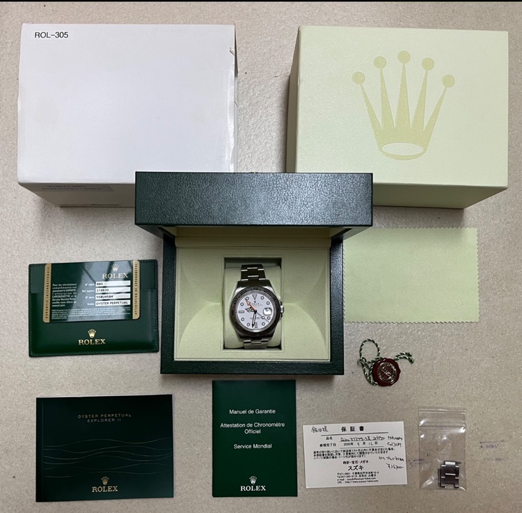 エクスプローラー2（高級時計）の商品画像 - 査定依頼日：2025年6月2日 - 最高査定価格：1,320,000円